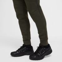 Nike Tech Fleece Sportswear Joggingbroek Donker Olijfgroen Olijfgroen Zwart