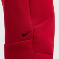 Nike Tech Fleece Sportswear Joggingbroek Rood Zwart