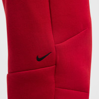 Nike Tech Fleece Sportswear Trainingspak Rood Zwart