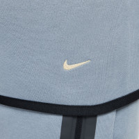 Nike Tech Fleece Sportswear Trainingspak Kids Grijsblauw Zwart Wit Lichtgeel