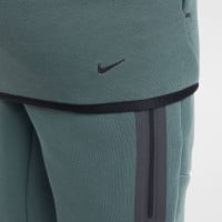 Nike Tech Fleece Sportswear Trainingspak Kids Donkergroen Zwart