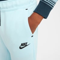 Nike Tech Fleece Sportswear Joggingbroek Kids Lichtblauw Zwart