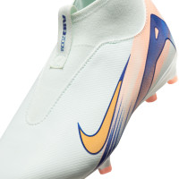 Nike Zoom Mercurial Superfly 10 Academy MDS Gras / Kunstgras Voetbalschoenen (MG) Kids Mintgroen Blauw Roze Goud