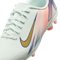 Nike Mercurial Vapor 16 Club MDS Gras / Kunstgras Voetbalschoenen (MG) Mintgroen Blauw Roze Goud