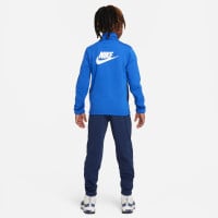 Nike Sportswear Trainingspak Full-Zip Kids Donkerblauw Blauw Wit