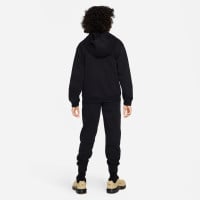 Nike Sportswear Club Fleece Trainingspak Full-Zip Hooded Kids Zwart Wit