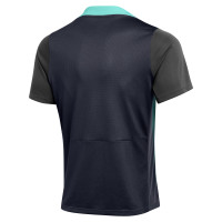 Nike Academy Pro 24 Trainingsshirt Donkerblauw Turquoise Zwart Wit