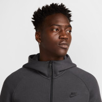 Nike Tech Fleece Sportswear Trainingspak Donkergrijs Grijs Zwart