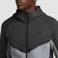 Nike Tech Fleece Sportswear Trainingspak Donkergrijs Grijs Zwart