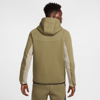 Nike Tech Fleece Sportswear Trainingspak Olijfgroen Beige Zwart