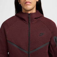 Nike Tech Fleece Sportswear Trainingspak Bordeauxrood Zwart