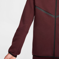 Nike Tech Fleece Sportswear Trainingspak Bordeauxrood Zwart