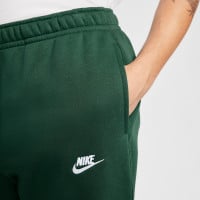 Nike Sportswear Club Fleece Joggingbroek Donkergroen Wit