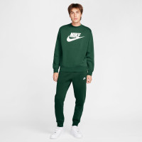 Nike Sportswear Club Fleece Joggingbroek Donkergroen Wit