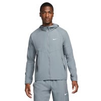 Nike Miler Repel Phenom Elite Trainingspak Full-Zip Lichtgrijs Zilver