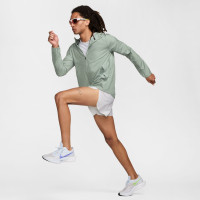 Nike Miler Repel Jack Lichtgroen Zilver