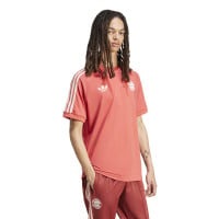 adidas Bayern München Culturewear T-Shirt 2024-2025 Rood Wit