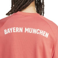 adidas Bayern München Culturewear T-Shirt 2024-2025 Rood Wit