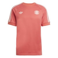 adidas Bayern München Culturewear T-Shirt 2024-2025 Rood Wit