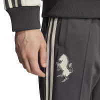 adidas Juventus Culturewear Trainingsbroek 2024-2025 Donkergrijs Wit