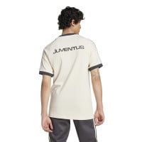 adidas Juventus Culturewear T-Shirt 2024-2025 Wit Zwart