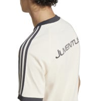 adidas Juventus Culturewear T-Shirt 2024-2025 Wit Zwart