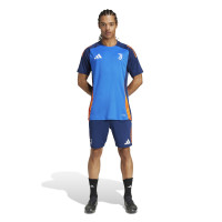 adidas Juventus Trainingsshirt 2024-2025 Blauw Oranje Wit