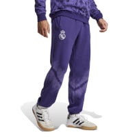 adidas Real Madrid CNY Crew Trainingspak 2024-2025 Paars Wit