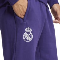 adidas Real Madrid CNY Crew Trainingspak 2024-2025 Paars Wit