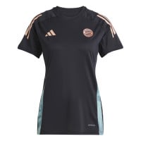 adidas Bayern München Trainingsshirt 2024-2025 Dames Zwart Groen Brons