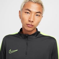 Nike Academy 23 Trainingspak 1/4-Zip Donkergrijs Lichtgroen