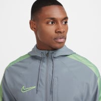 Nike Academy Trainingspak Woven Blauwgrijs Lichtgroen