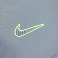 Nike Academy Trainingspak Woven Blauwgrijs Lichtgroen