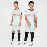 Nike CR7 Academy Trainingsbroekje Mintgroen Donkerblauw Goud