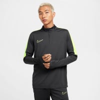 Nike Academy 23 Trainingspak 1/4-Zip Donkergrijs Lichtgroen