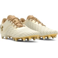 Under Armour Clone Magnetico Pro 3.0 Gras Voetbalschoenen (FG) Beige Goud