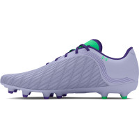 Under Armour Clone Magnetico Pro 3.0 Gras Voetbalschoenen (FG) Paars Groen