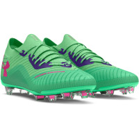 Under Armour Shadow Elite 2.0 Gras Voetbalschoenen (FG) Groen Paars