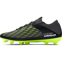 Under Armour Magnetico Select 4.0 Gras Voetbalschoenen (FG) Kids Zwart Groen