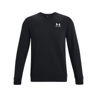 Under Armour Essential Fleece Crew Sweater Zwart Wit