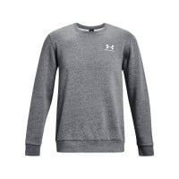 Under Armour Essential Fleece Crew Sweater Grijs Wit