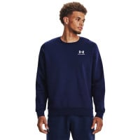 Under Armour Essential Fleece Crew Trainingspak Donkerblauw Wit