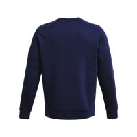 Under Armour Essential Fleece Crew Trainingspak Donkerblauw Wit