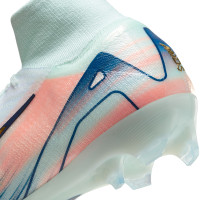 Nike Zoom Mercurial Superfly 10 Elite MDS Gras Voetbalschoenen (FG) Mintgroen Blauw Roze Goud