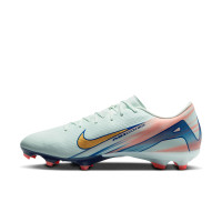 Nike Zoom Mercurial Vapor 16 Academy MDS Gras / Kunstgras Voetbalschoenen (MG) Mintgroen Blauw Roze Goud