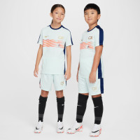 Nike CR7 Academy Trainingsset Kids Mintgroen Donkerblauw Goud