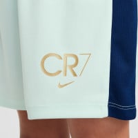 Nike CR7 Academy Trainingsset Kids Mintgroen Donkerblauw Goud