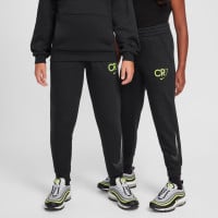 Nike CR7 Club Fleece Hoodie Trainingspak Kids Zwart Neongeel Grijs