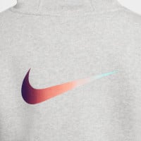 Nike CR7 Club Fleece Hoodie Kids Lichtgrijs Goud Blauw Roze