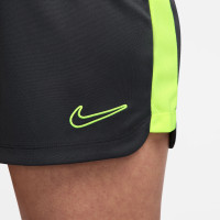 Nike Academy 23 Trainingsbroekje Dames Donkergrijs Lichtgroen